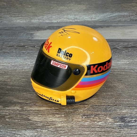 Simpson Nascar Mini Helmets Signature & First Ed. Kodak Marlin & DuPont Gordon - Picture 3 of 16